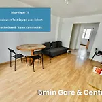 Impeccable Chambre, Bien Place, Calme & Equipe 그르노블